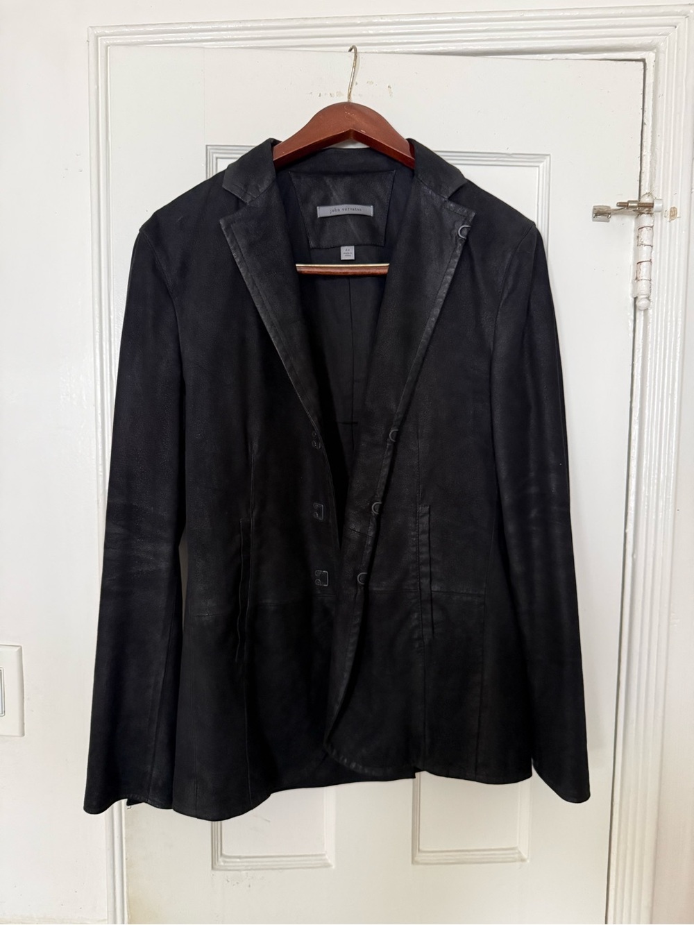 John Varvatos • Suede Jacket Hook and Bar
